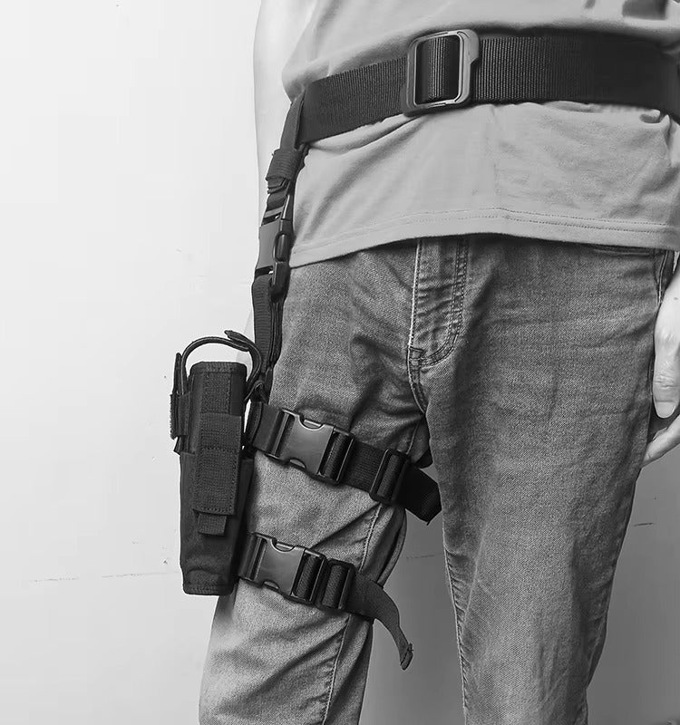 Draft punks Nylon Black Right Hand Drop Leg gel blaster Holster