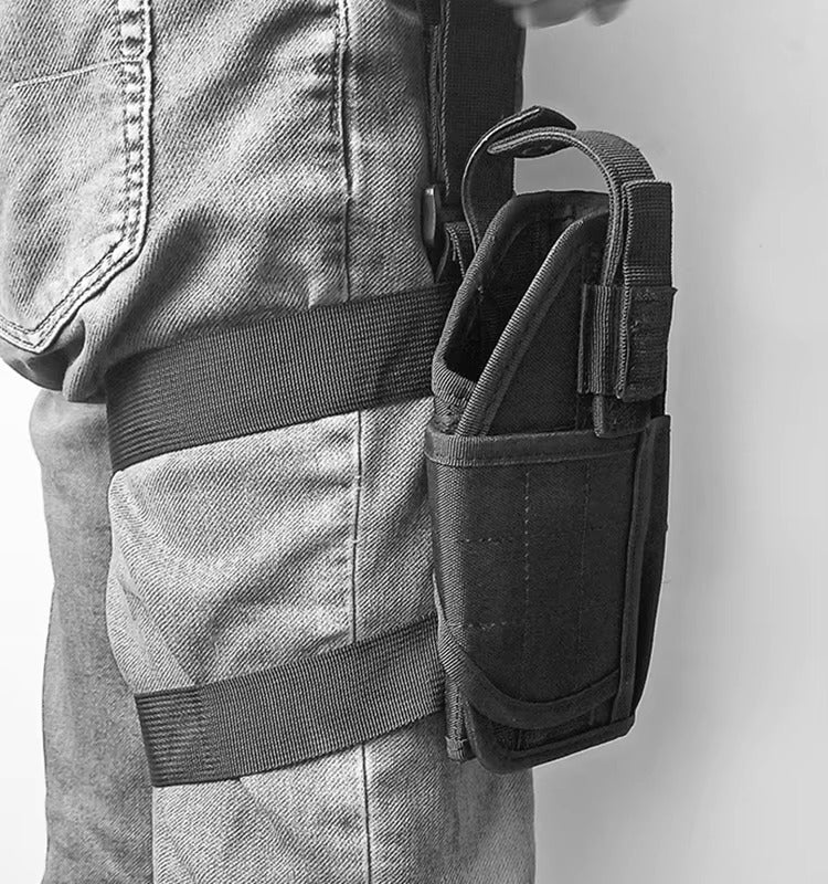 Draft punks Nylon Black Right Hand Drop Leg gel blaster Holster
