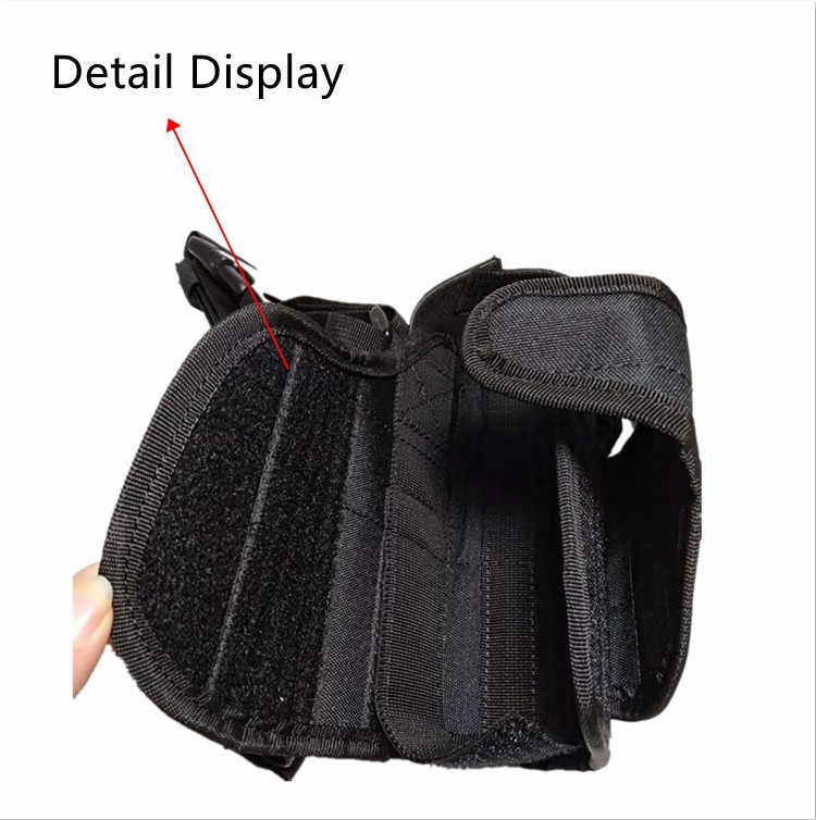 Draft punks Nylon Black Right Hand Drop Leg gel blaster Holster
