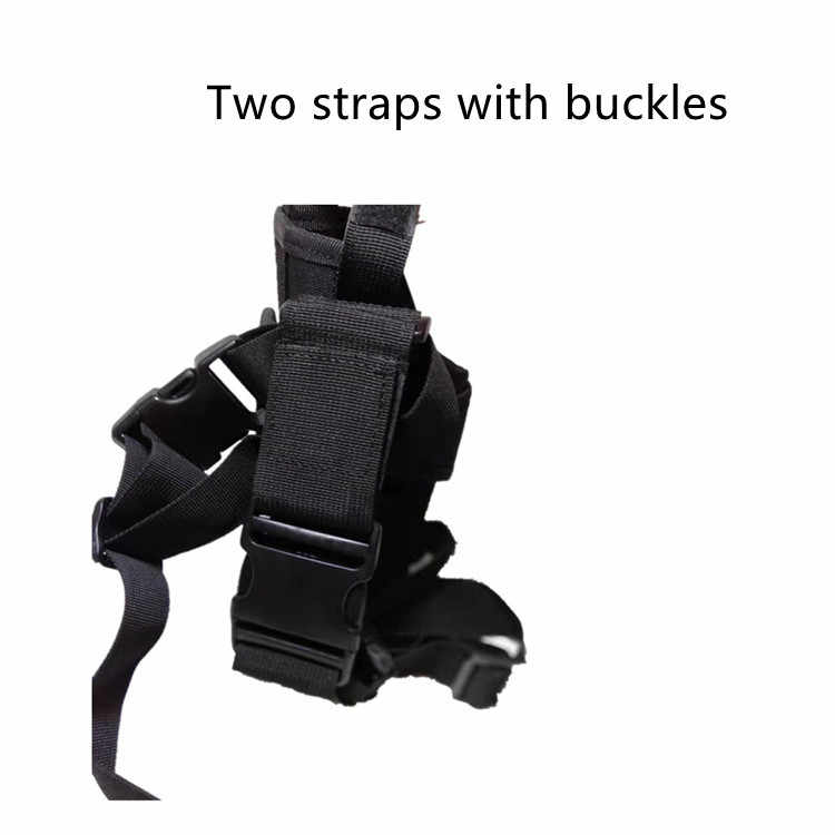 Draft punks Nylon Black Right Hand Drop Leg gel blaster Holster