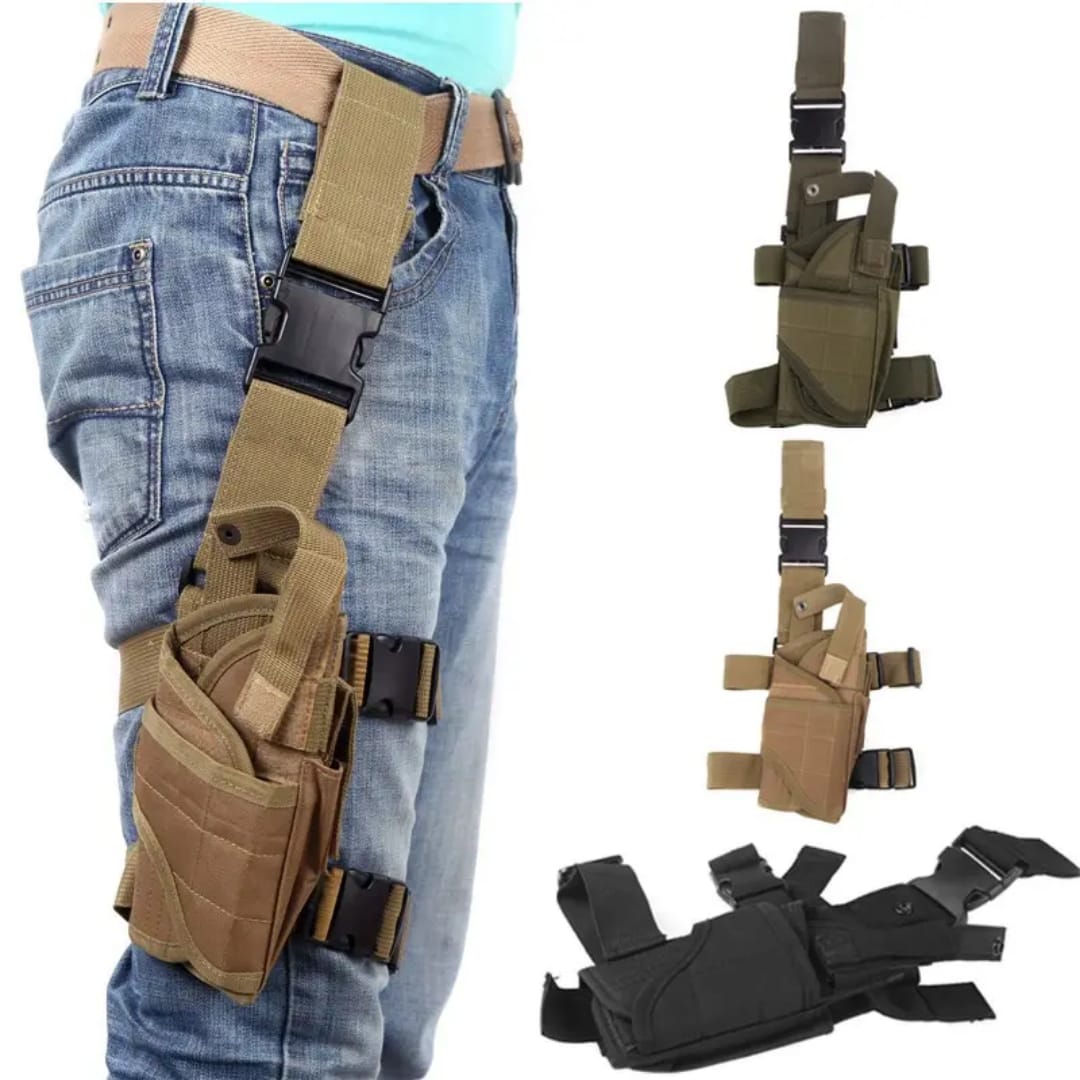 Draft punks Nylon Black Right Hand Drop Leg gel blaster Holster
